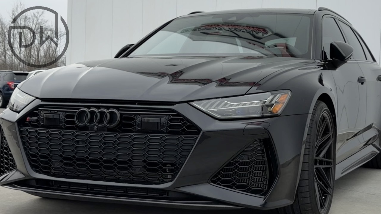 Mythos Black Audi RS 6 Avant – Walkaround [4K]