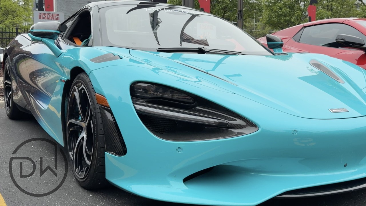 Fistral Blue / Atlantic Blue McLaren 750S Spider Velocity MSO Theme – Walkaround [4K]